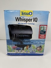 Tetra Whisper IQ 20 Gallon Power Filter, Quiet Aquarium Filtration, Self-Priming