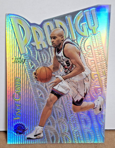 Vince Carter [Refractor] #PR17 1999 Topps Prodigy card