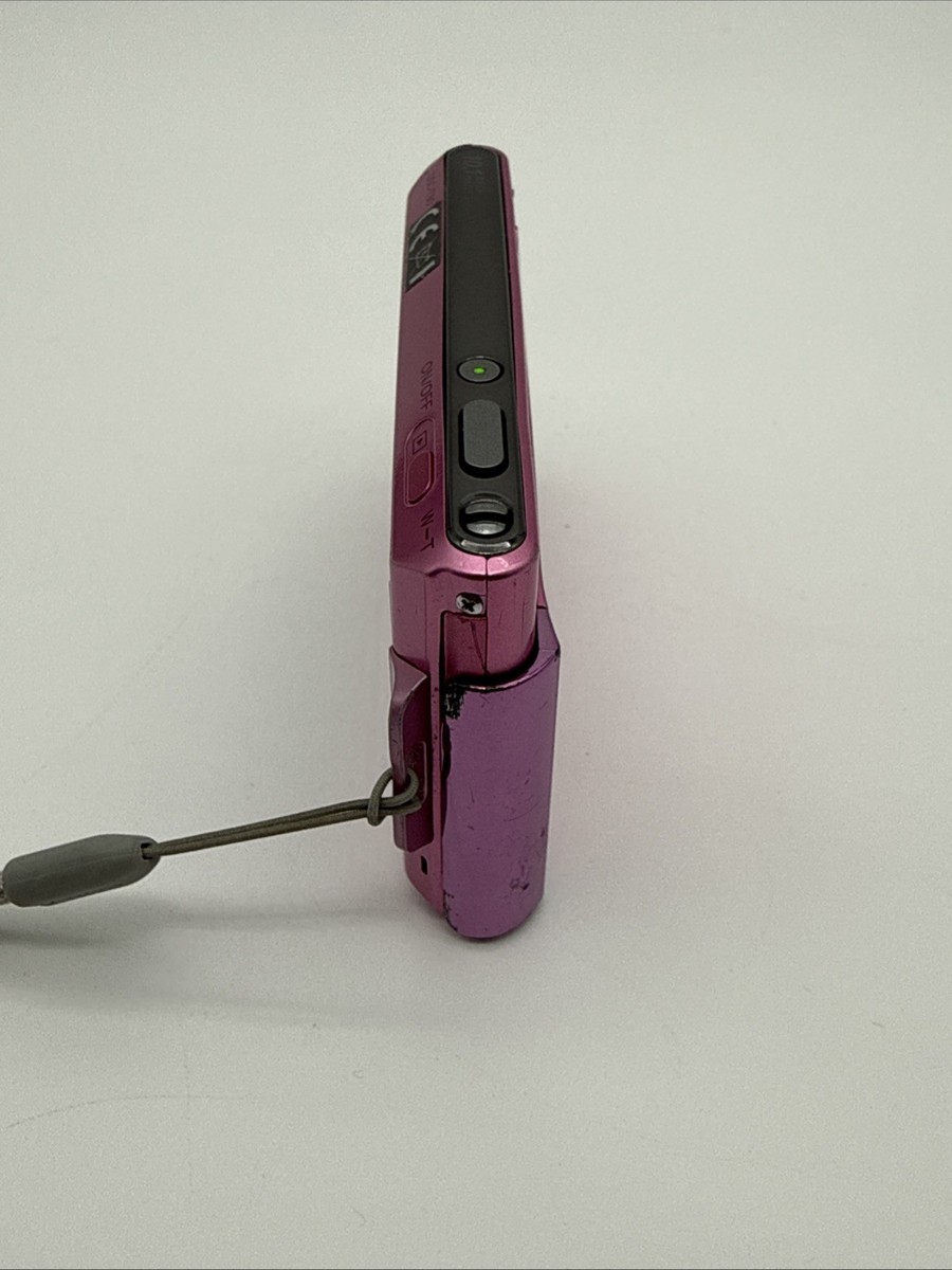 PINK SONY CYBER-SHOT DSC-T90 DIGITAL CAMERA 12.1MP + 1GB MS DUO