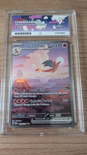 Charizard ex graded ACE 9 for sale on eBay