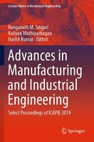 Ranganath M. Singari (U. A.) | Advances in Manufacturing And Industrial...