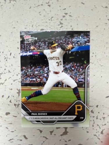 2025 Topps Now 428 Paul Skenes