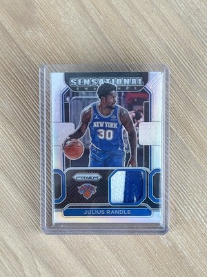 2021-22 Panini Prizm Julius Randle Sensational Swatches Patch /10 SW-JRD Knicks 