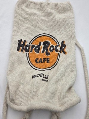 Vintage 90\'s Hard Rock cafe Mazatlan Mexico Handcrafted Cotton Backpack Vintage 90 main image 2