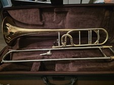 Serviced Eastman Andreas F-Trigger Trombone ETB-432G w/ Original Case