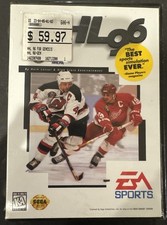 Brand New Factory Sealed NHL '96 Sega Genesis Sealed Classic Rare Free Shipping!