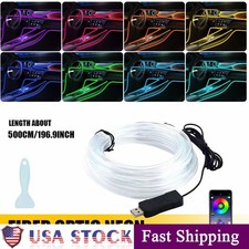 Piezas Accesorios Luces LED RGB Coche Interior Suelo Decoración Atmósfera Tiras Lámpara