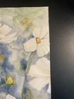 White Cosmos watercolor painting  — photo 3