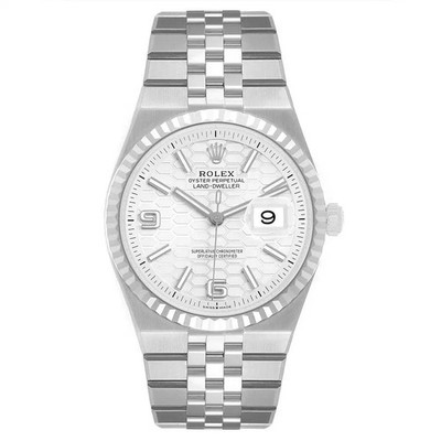 New 2026 Rolex Land Dweller 36mm Stainless Steel Jubilee White Dial Ref. 127234