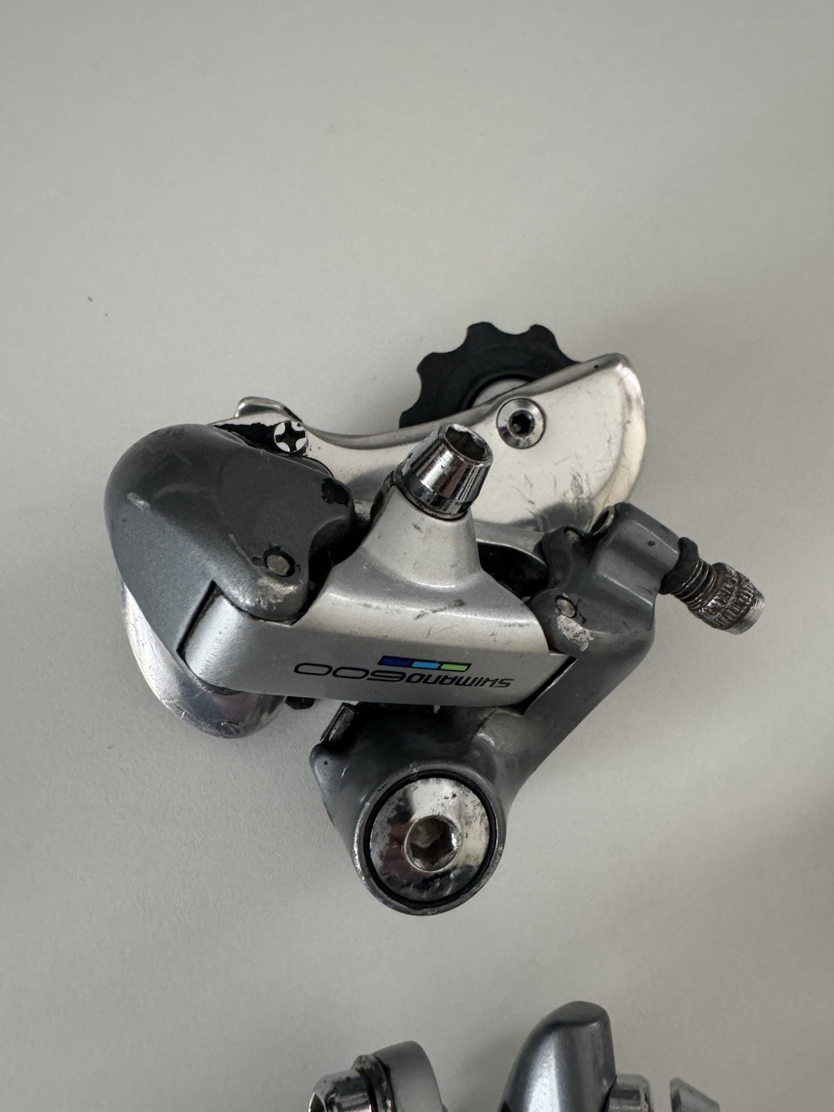 Shimano 600 gruppo cambio bici da corsa: deragliatore ant/post e comandi foto 2