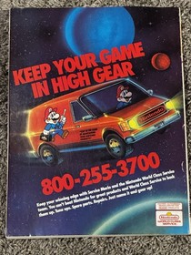 Nintendo Power Vol #32 Super Castlevania 4 Jan 1992 NES Magazine Poster Inserts
