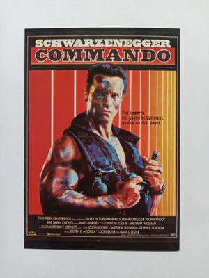 AK Kino Film COMMANDO Arnold Schwarzenegger