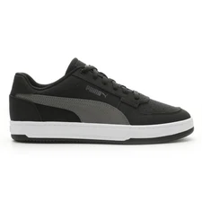 Puma Caven 2.0 Buck 39520203 Mens Black Leather Lifestyle Sneakers Shoes