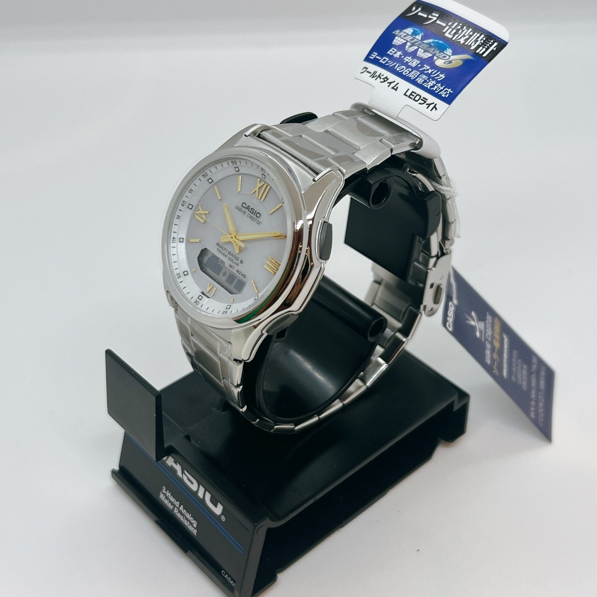 CASIO 腕時計 WVA-M630D-7A2JF CASIO カシオ ウェーブセプター WVA