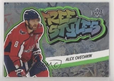 2022-23 Upper Deck Series 1 Freestyles Platinum Alex Ovechkin #FS-1