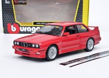 BMW M3 (E30) 1988 - Rosso Bburago 1:24