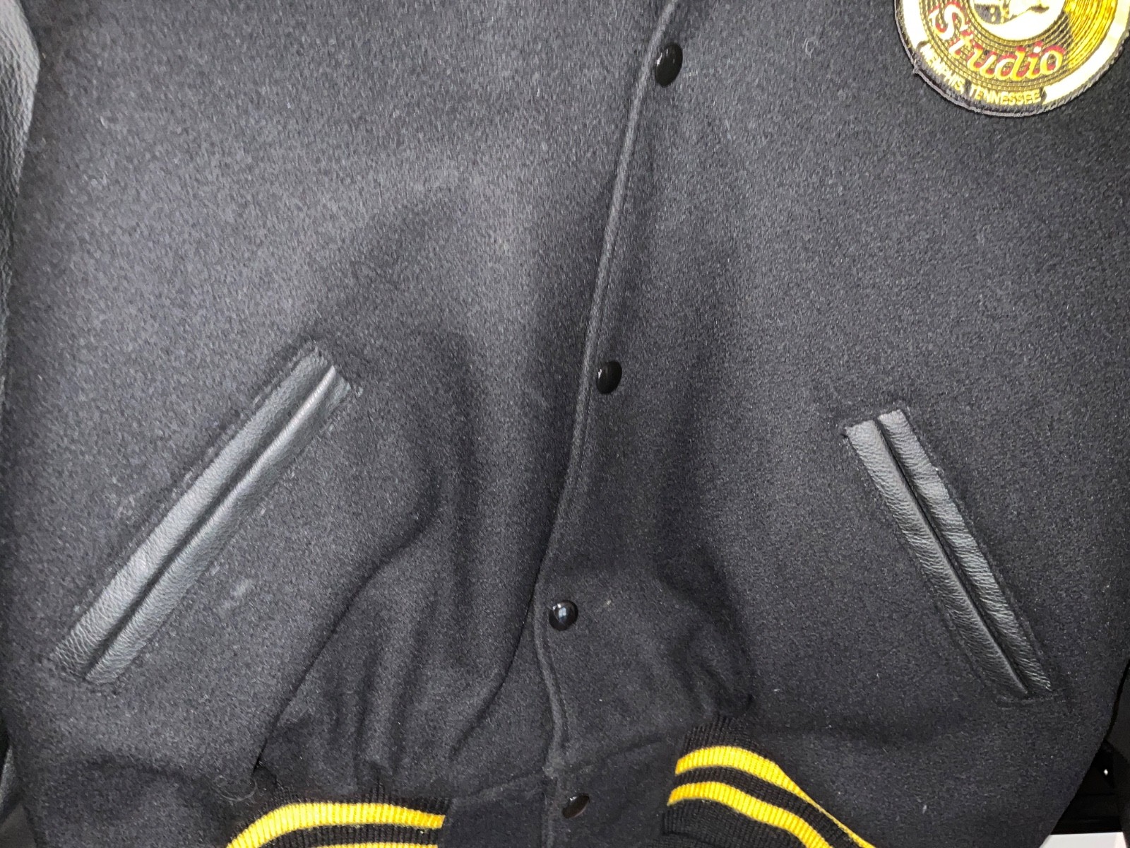 Rock & Roll Custom-Made Varsity Jacket – Black Wo… - image 6