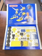 Vintage Meccano Motorised  Set 5, 1991, 100% Complete in Box with Manuals 