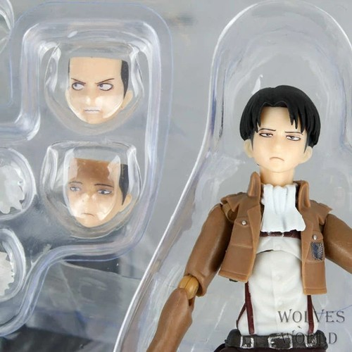 Action Figure Attack on Titan Levi Ackerman 17cm STATUA DA COLLEZIONE Anime - Picture 7 of 9