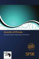 Antigone Fernande | Security Of Person | Taschenbuch | Englisch (2026)