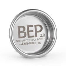 MHW-3BOMBER 58mm Espresso Filter Basket, 18g Double-layer Stainless Steel Hig...