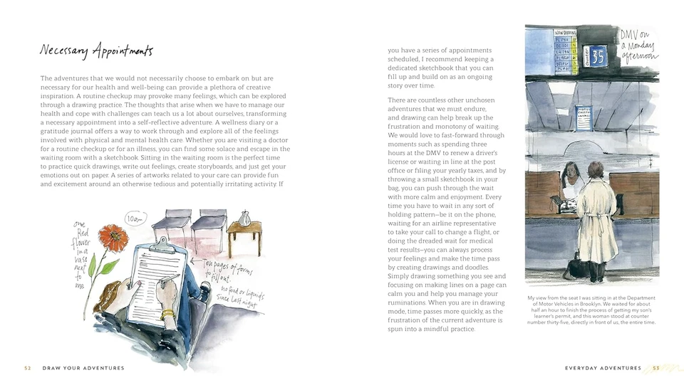 Draw Your Adventures: Making Art to Celebrate Everyday Experiences and Travels n - Image 3 of 4