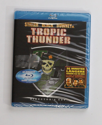 Tropic Thunder Blu-ray Director's Cut FSK 16 OVP