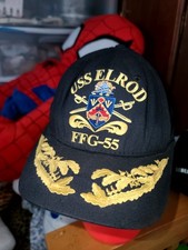 USS ELROD FFG-55 Vintage Snapback Cap/Hat~Snips of Virginia Beach~Made in USA