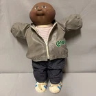 Cabbage Patch Kids Premie Doll African American Boy With Outfit Jacket Shoes