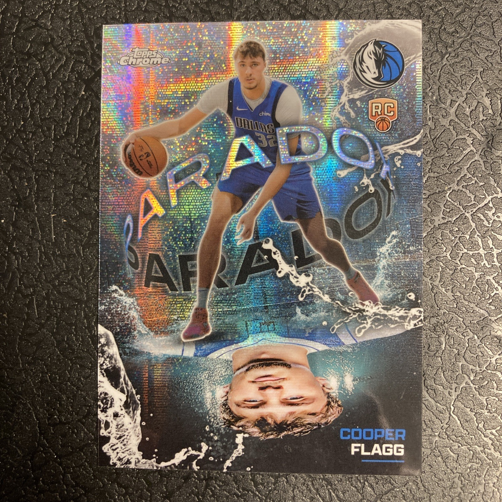 2025-26 Topps Chrome Cooper Flagg RC Paradox Case Hit SSP Rookie Mavericks