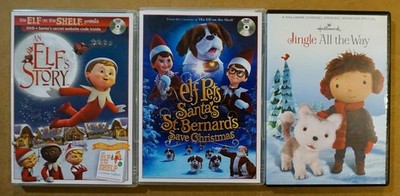 An Elf's Story Elf Pets Santa's St. Bernards Save Christmas Jingle All the Way
