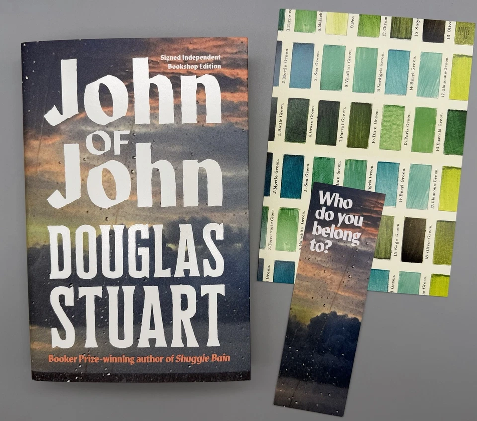 John of John by Douglas Stuart SIGNED DATED LOCATED 2026 UK 1/1 HB Picador