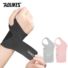 Aolikes Ultra Thin and Soft Wrist Brace Wrist Wraps for Men and Women, Adjustabl