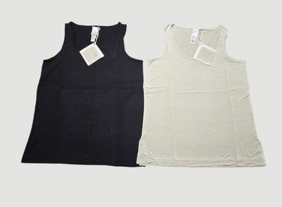 Wynne Layers Women's XS Tank Tops Black And Beige NWT & Original Packaging