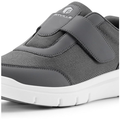 FitVille StrapEase V4 Schuhe Herren Extra Weit mit Klettverschluss überbreite