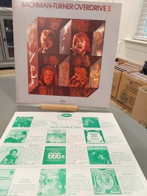 BACHMAN TURNER OVERDRIVE-II  1973 VINYL LP-BTO