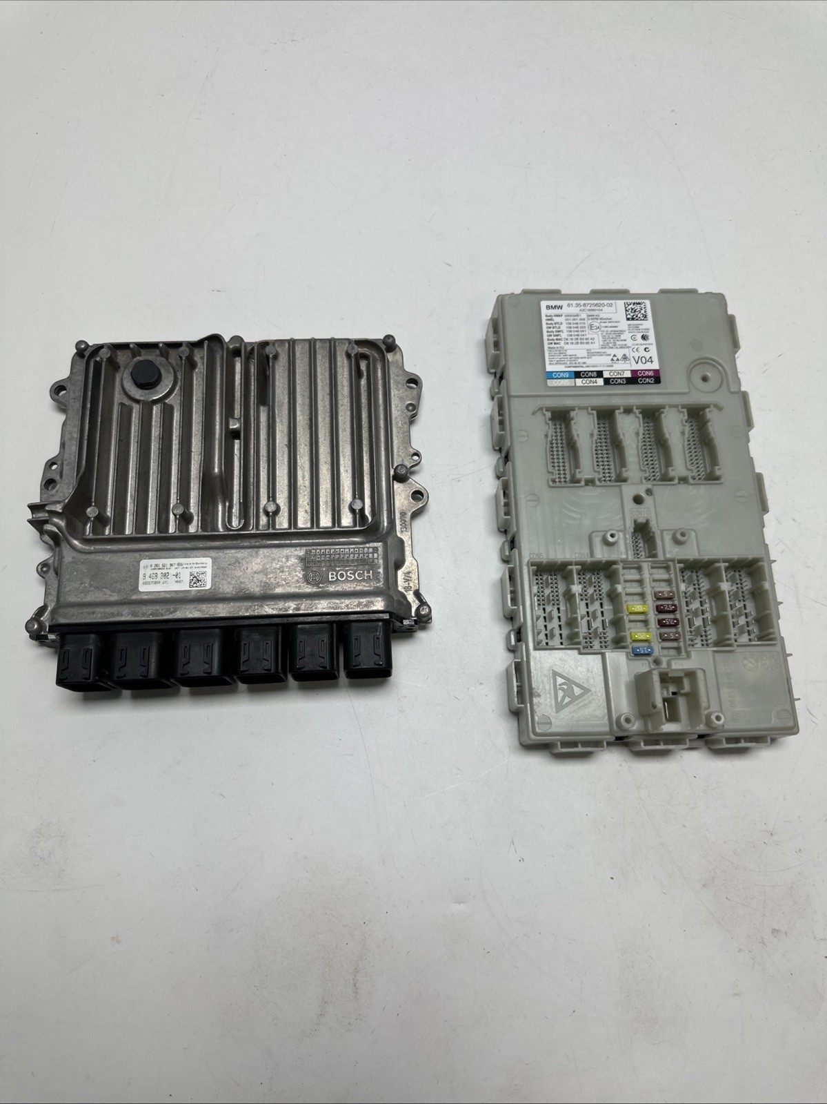 2017-2019 BMW 530i G30 ENGINE COMPUTER ECU DME SET 2.0 B48 *NOTE*