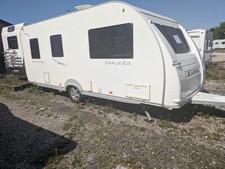 2009 Fleetwood Sonata Melody Caravan. Recent Service. Full And Half Awnings