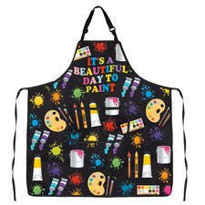 Artistic Apron Artist Lovers Gift Painting Artist Apron With Pocket Painting ...