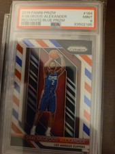 2018-19 Panini Prizm - Shai Gilgeous-Alexander #184 Red White & Blue Prizm (RC)
