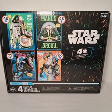 Buffalo Gamee Star Wars Jigsaw Puzzle 4 Pack
