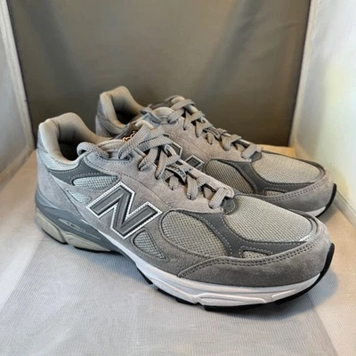 New Balance 990v3 Made in USA Grey White for Sale - Authenticity