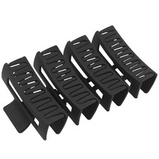 4pcs Rectangle Hair Clips for Women Girls, 3.5" Non-Slip Claw Clips for Thin and