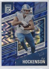 2022 Panini Donruss Elite Status Explosion 188/499 TJ Hockenson #72 6f5