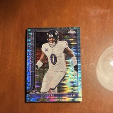 Topps Chrome 2025 Parallel Roquan Smith Baltimore Ravens Football #27
