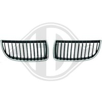 Diederichs KüHlergitter Rechts FüR BMW 3Er Touring E91 E90 Chrom/Schwarz