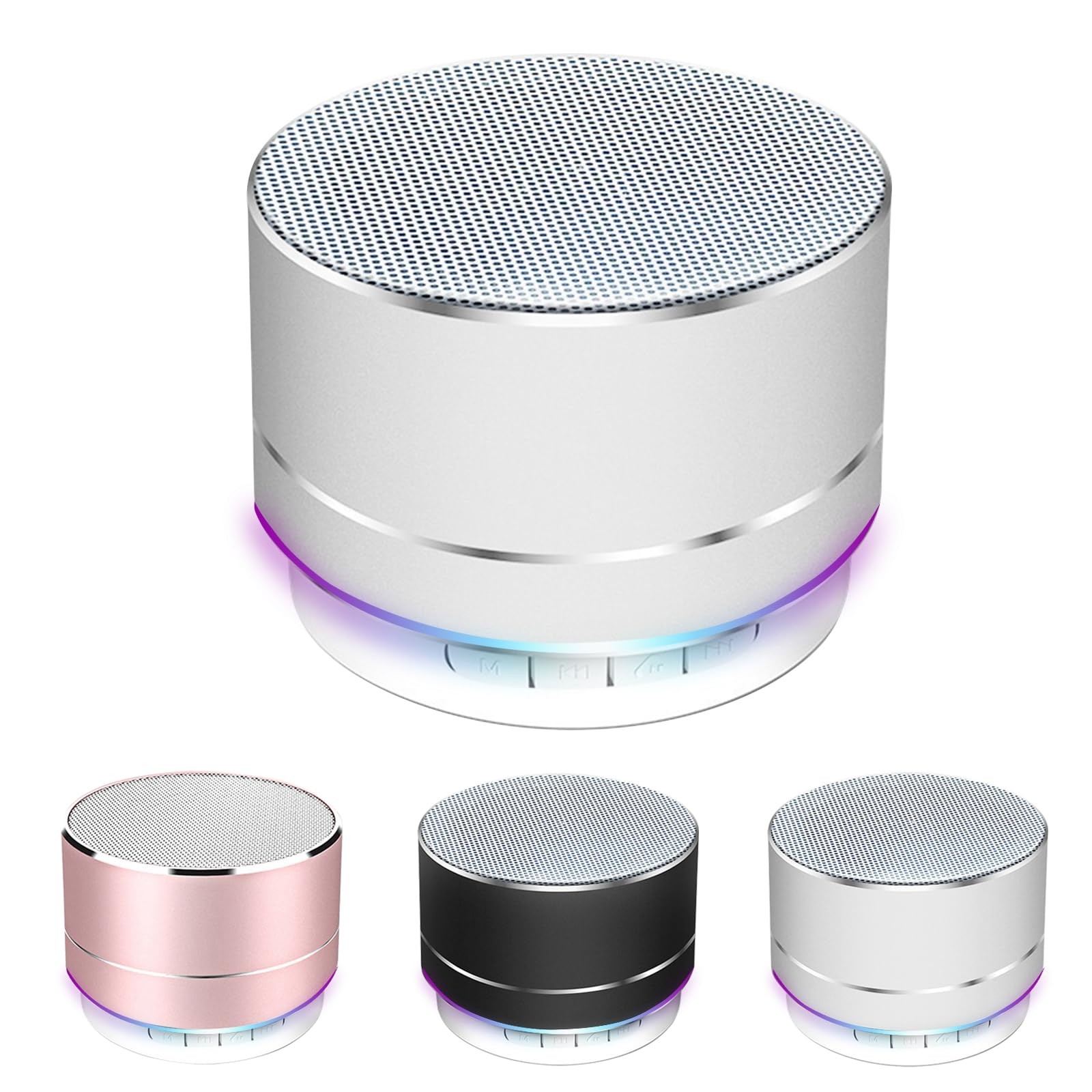 Bluetooth Speaker Portable Speakers Wireless Bluetooth with RGB Lights HD Stereo