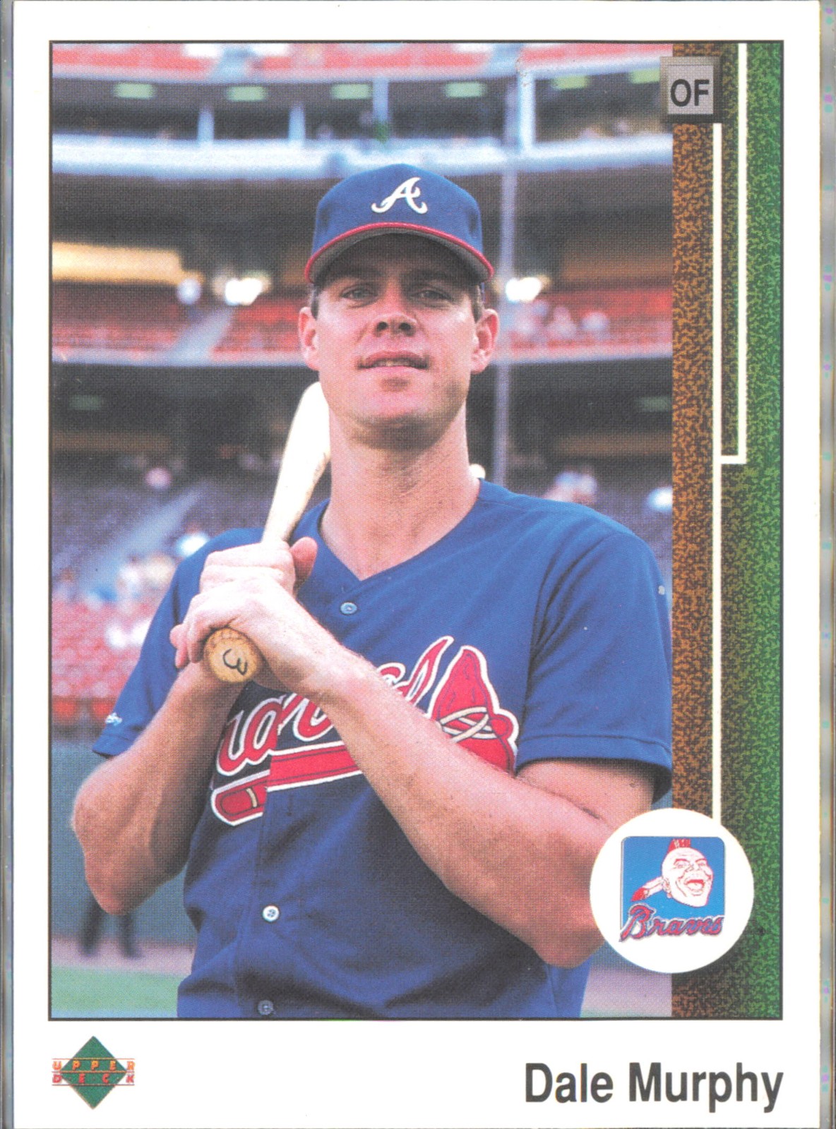 1989 Upper Deck #357b Dale Murphy