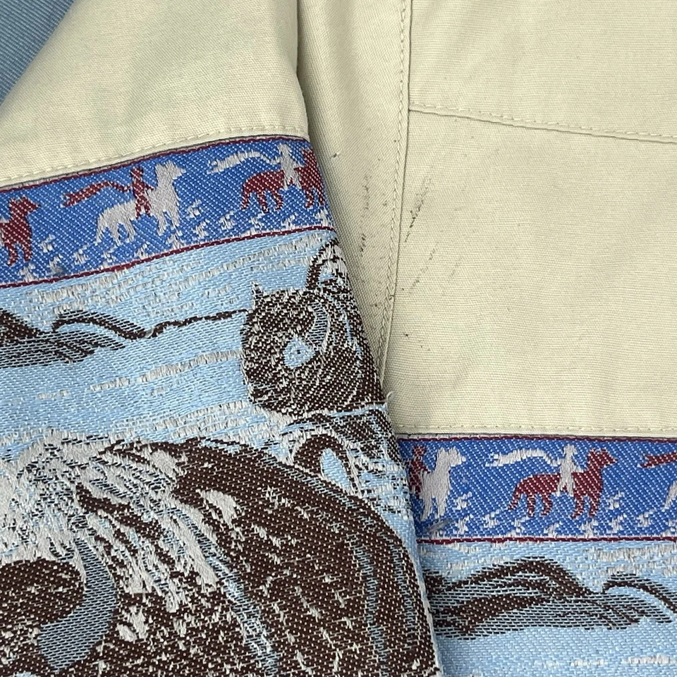 Camisa vintage con botones Buffalo Country Western Wear manga larga para hombre talla M Foto 4 de 4