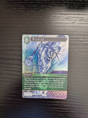 Final Fantasy TCG - Journey of Discovery - Wendigo - 27-047H - HERO FOIL